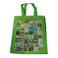 兰州LB11覆膜无纺布广告袋